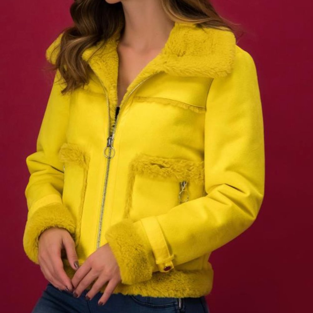 ivonne faux fur jacket